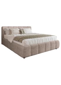 CARRYHOME Polsterbett , Beige , Holz , Hainbuche , 180x200 cm , Schlafzimmer, Betten, Polsterbetten