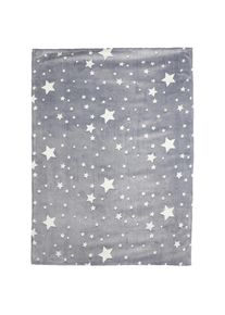 Kuscheldecke , Grau , Textil , 150x200 cm , Heimtextilien, Wohntextilien, Decken, Kuscheldecken