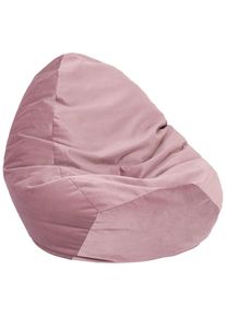 Boxxx Sitzsack , Hellrosa , Textil , 270 l , F&uuml;llung: Styroporkugeln , 70x80x70 cm , Wohnzimmer, Sessel, Sitzs&auml;cke