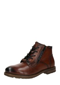 Bugatti Schn&uuml;rboots Herren Gr&ouml;&szlig;e 40 cognac / schwarz