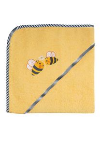 Wörner Kapuzenhandtuch »Bienen« mit Kapuze, maschinenwaschbar, trocknergeeignet , Wörner , Obermaterial: 100% Baumwolle