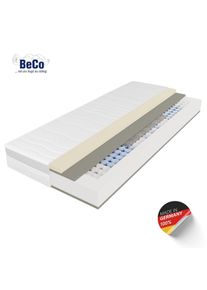 Beco Taschenfederkernmatratze »Feel Like Latex ONE TFK, Matratze 90x200 cm, 140x200 cm und mehr« 21 cm hoch 500 Federn 1 Stk. tlg. Punktelastische...
