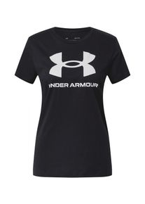 Under Armour Funktionsshirt Damen, schwarz / weiß, Größe XL