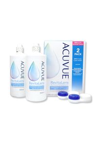 ACUVUE RevitaLens (2x Contenitore + 2x300ml Soluzione unica) | Soluzione combinata | Cura delle lenti a contatto