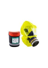 Sundstrom Sundstrom H15-1012 Yellow Silicone Protective Hood, Resistant to Chemical - H15-1012