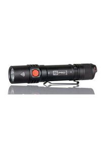 realspace Pro RS PRO LED Torch Black, Red - Rechargeable 1200 lm, 133.5 mm - 2397015