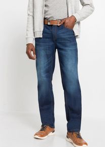 Classic Fit Stretch-Jeans Straight in blau, Grösse 52, 98% Baumwolle, bonprix
