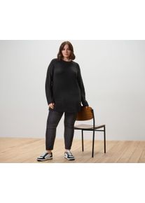 Tchibo - Long pull en maille - taille: S - noir