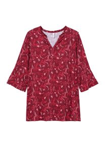 sheego Tunika Damen Gr&ouml;&szlig;e XXL pastellpink / hellpink / blutrot / karminrot