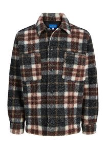 Jack & Jones Jack & Jones Jacke 'JORBLEECKER' Herren Gr&ouml;&szlig;e M hellbraun / grau / schwarz / wei&szlig;