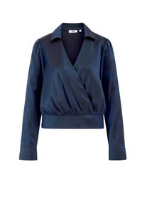 WE Fashion Bluse Damen Gr&ouml;&szlig;e L dunkelblau