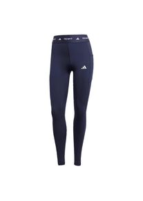 adidas Performance, Femmes Pantalon de sport 'Stash', bleu marine / blanc