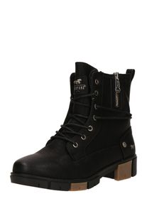 Mustang, Femmes Bottines &agrave; lacets, noir