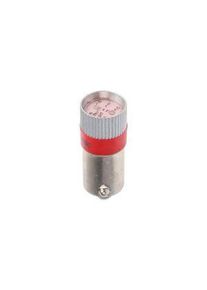 realspace Pro RS PRO Red LED Indicator Lamp, 24V dc, BA9s Base, 10mm Diameter, 110/105mcd - 210901