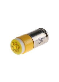realspace Pro RS PRO Yellow LED Indicator Lamp, 28V dc, Midget Groove Base, 6mm Diameter, 45mcd - 204552