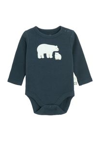 Cool Club, Garçons Barboteuse / body, bleu foncé / blanc