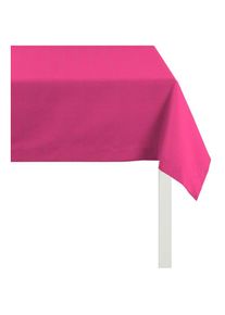 Apelt, Apelt Tischdecke &raquo;4362 Rips - UNI&laquo; Wasser- und Schmutzabweisend, pink, Baumwolle, Polyester, 1 Stk.