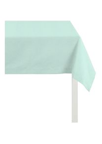 Apelt, Apelt Tischdecke &raquo;4362 Rips - UNI&laquo; Wasser- und Schmutzabweisend, t&uuml;rkis, Baumwolle, Polyester, 1 Stk.