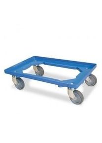 Transportroller blau, Gastronomie-Bedarf