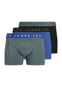 Jack & Jones JACK & JONES, Hommes Boxers 'JACBENNETT', bleu / gris / noir