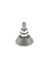 realspace Pro RS PRO Round M10 Anti Vibration Mount with 200kg Compression Load, M10, Kautschuk - 1623254