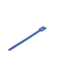 realspace Pro RS PRO Cable Tie, Hook and Loop, 225mm x 25 mm, Blue Nylon, Pk-10 - 1797170