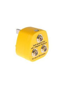 realspace Pro RS PRO ESD Earth Bonding Plug With 10 mm Stud x 3 - 2983878