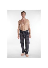 Tom Tailor, Herren, Tom Tailor Pyjamahose &raquo;Milos&laquo; mit elastischem Bund, Kordelzug, kariert, blau, dunkel, karo, 54 (XL), N-Gr, Herren Schlafhose von 