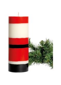 BIG Bougie p&egrave;re No&euml;l oh tu es heureux