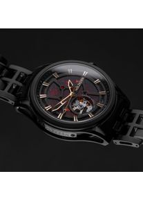 Holzkern Holzuhr XRay (Jaspis/Schwarz), Herren, Naturholz