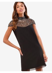 Lipsy Kleid Damen Gr&ouml;&szlig;e 36 schwarz Winterkleid