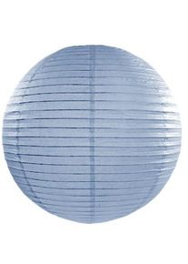 partydeco Lanterna di carta Misty Blue 35cm