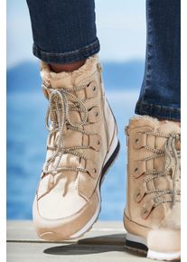 Vivance Witt Damen Stiefelette, beige, Größe 36, 50% Leder, 50% Lederimitat