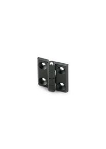 Elesa Elesa Stainless Steel Butt Hinge with a Fixed Pin, Screw Fixing, 40mm x 40mm x 9mm - CMM.40-SH-5