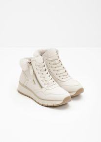 Jana High-Top-Sneaker in beige, Gr&ouml;sse 40, bonprix