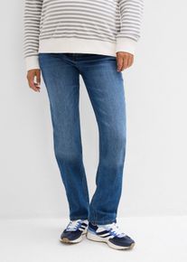 2-in-1 Umstandsjeans für die Schwangerschaft und danach Straight in blau, Grösse 44, aus über 80% Baumwolle, bonprix