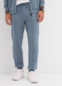 Sweathose mit Biesen in blau, Grösse 52/54 (L), 95% Baumwolle, bonprix
