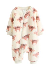 next, Garçons Barboteuse / body, écru / marron châtaigne / violet clair / noir