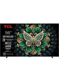 TCL , QLED-Fernseher »98C6K« 249 cm/98 ′′ Smart-TV , Google TV