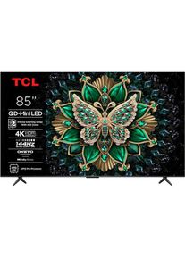TCL, TCL QLED-Fernseher &raquo;85C6K&laquo; 216 cm/85 &prime;&prime; Smart-TV, schwarz, Google TV