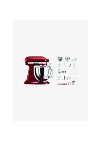 KitchenAid Küchenmaschine Swiss SET Ksm200 dunkelrot