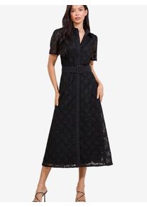 Lipsy Blusenkleid Damen Gr&ouml;&szlig;e 46 schwarz Winterkleid
