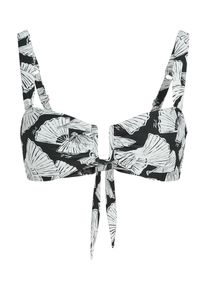 K by KARL LAGERFELD Karl Lagerfeld Bikini-Top Damen Gr&ouml;&szlig;e 90 grau / schwarz
