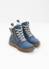 Rieker Schn&uuml;r Boot in blau, Gr&ouml;sse 36, bonprix