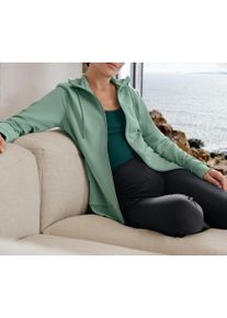 Tchibo - Veste molletonnée - taille: M - vert