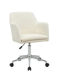 LeGer Home by Lena Gercke , Bürostuhl »DILAYLA« () zeitloses Design , weiss , Durch die Höhenverstellung kann der Stuhl individuell an die...