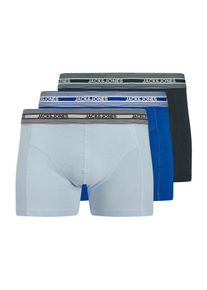 Jack & Jones JACK & JONES, Hommes Boxers 'JACLEO', bleu roi / bleu clair / vert fonc&eacute;