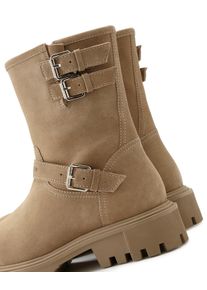ELBSAND Witt Damen Stiefelette, beige, Größe 38, 100% Leder