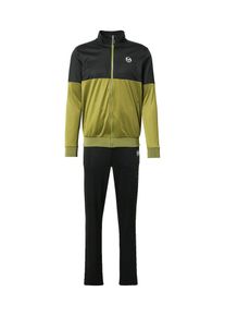 Sergio Tacchini Jogginganzug 'SANTOS' Herren, oliv / schwarz, Größe XL