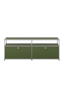 USM Haller Sideboard TV Hi-Fi-M&ouml;bel &ndash; QUICK SHIP Olivgr&uuml;n